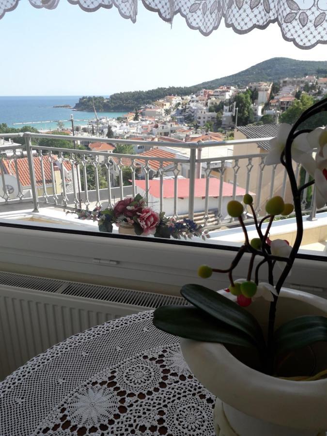 Great Sea View Apartment Кавала Экстерьер фото