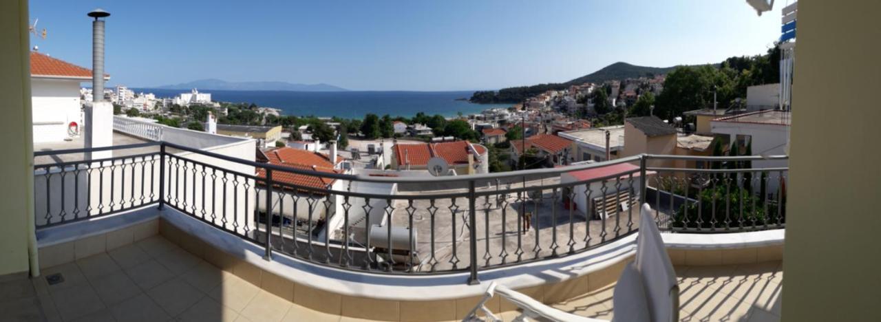 Great Sea View Apartment Кавала Экстерьер фото